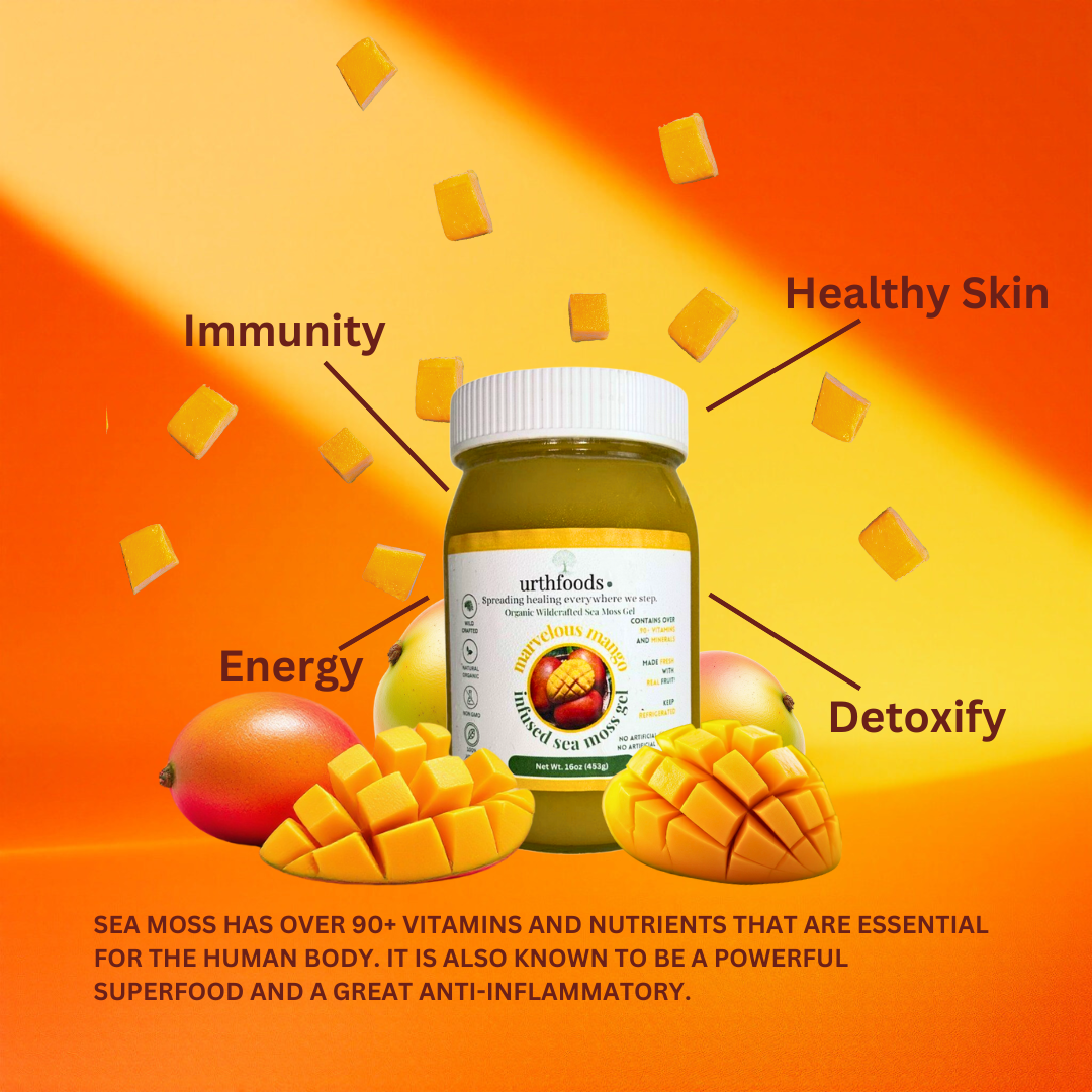 Marvelous Mango Sea Moss Gel